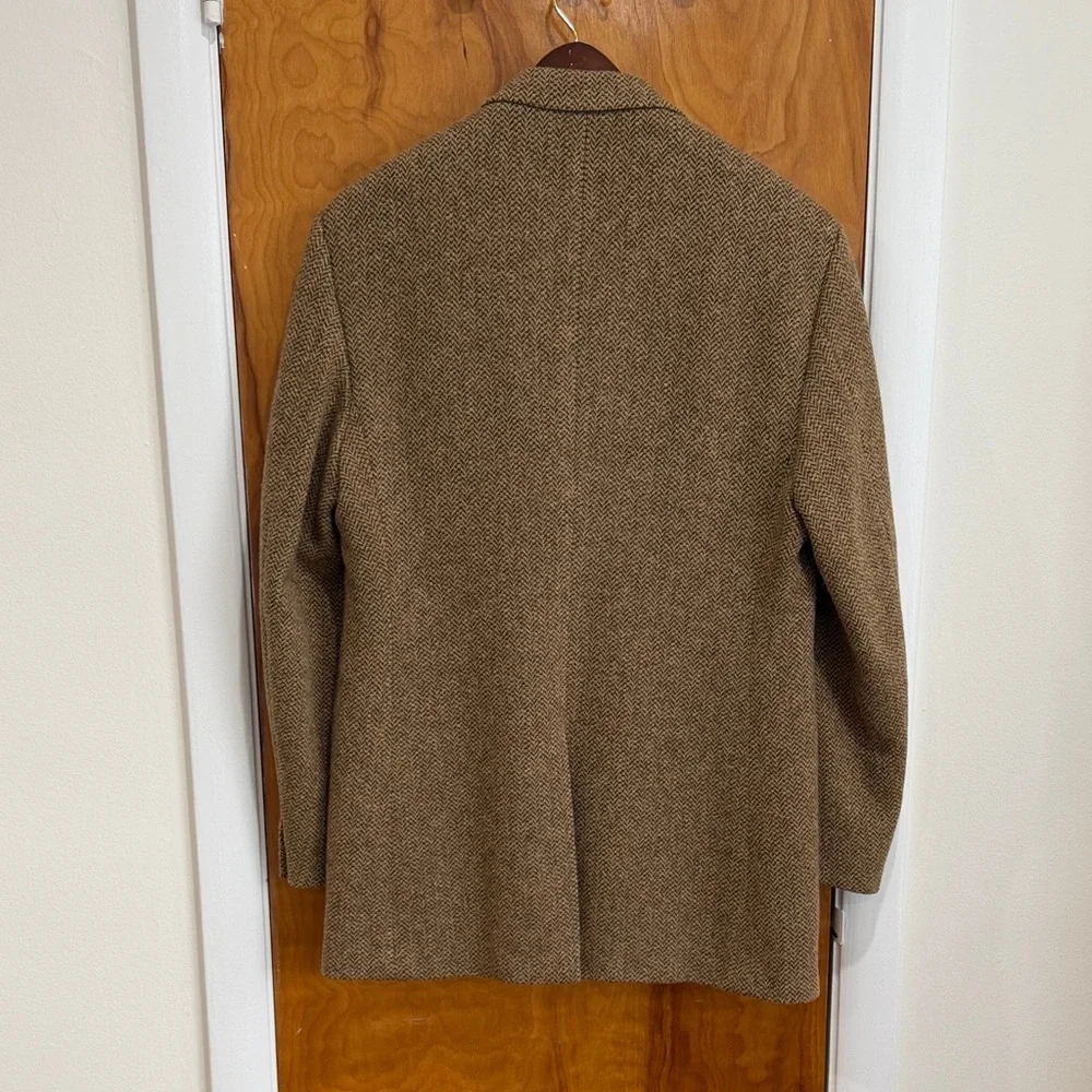 Ralph Lauren Brown Herringbone Blazer - Picture 8 of 9
